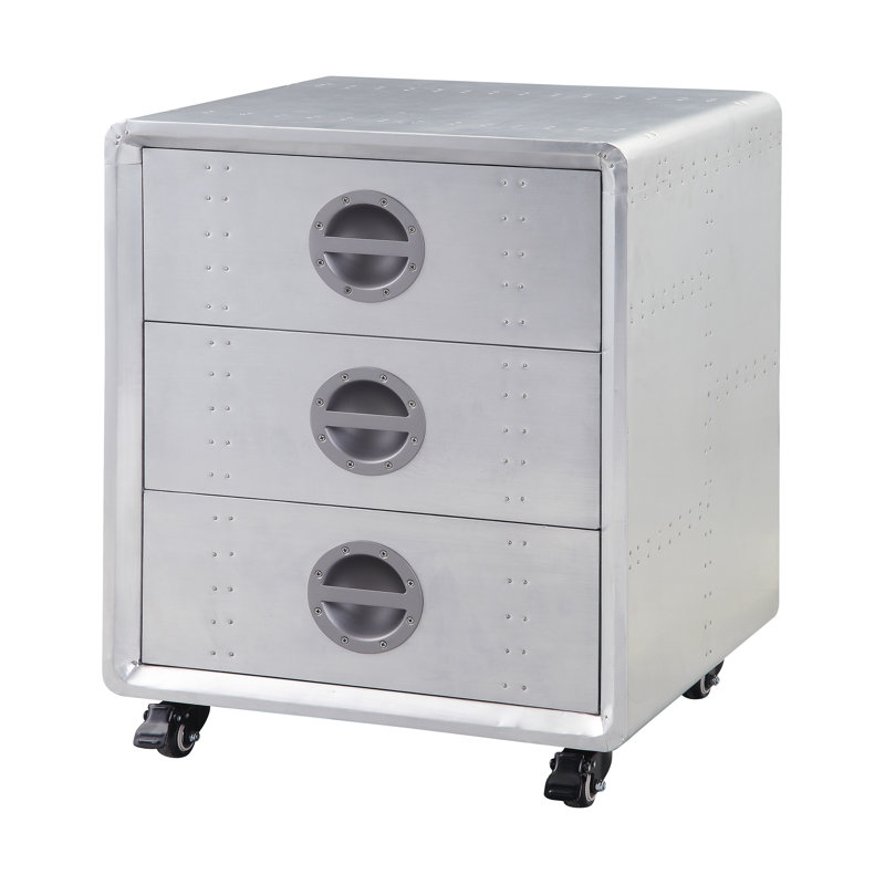 17.6'' Wide 3 - Drawer Storage Cabinet