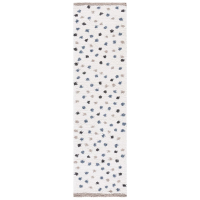 Calico Shag Performance Polka Dots Rug