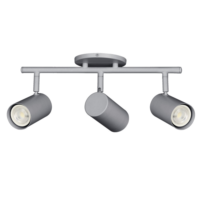 Taylor Track Light - 3 Light, Satin Chrome