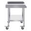 Table de travail en acier inoxydable