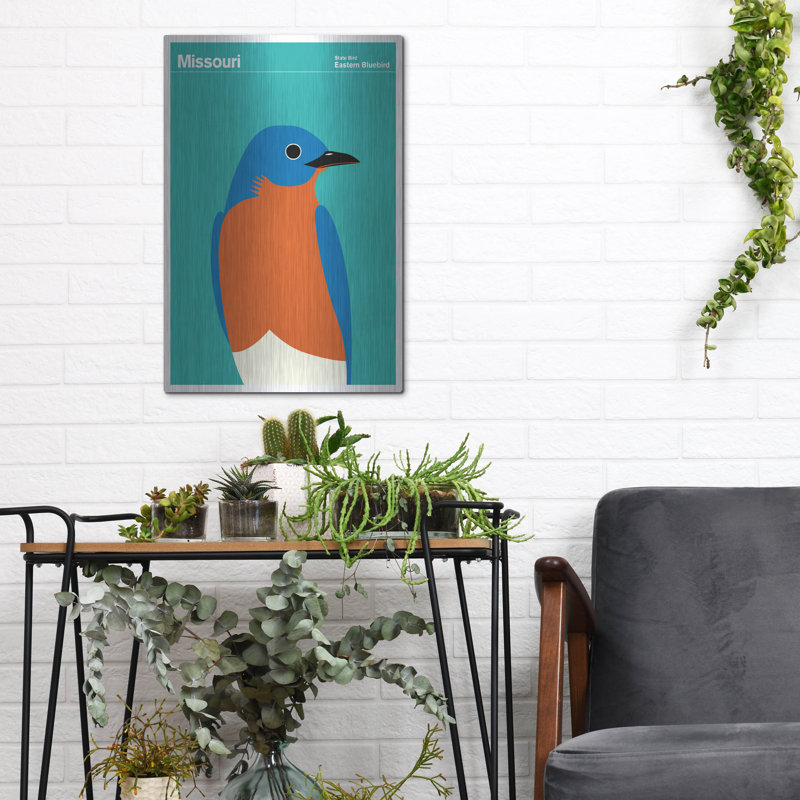 "State Posters MI" par Print Collection, H 16 po x l 12 po