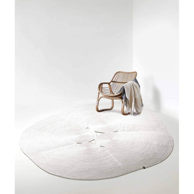 Tapis en coton Novelty Calaysia, Nouveauté 5 pi 3 po x 7 pi 7 po