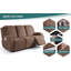 Housse extensible pour canapé 3 pièces Harriet-91268602