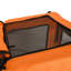 Chariot pour chien avec bicyclette, adapté aux petits et moyens animaux, cadre de chariot pliant facile, roue à dégagement rapide, plancher antidérapant, laisse intérieure, orange-126724699