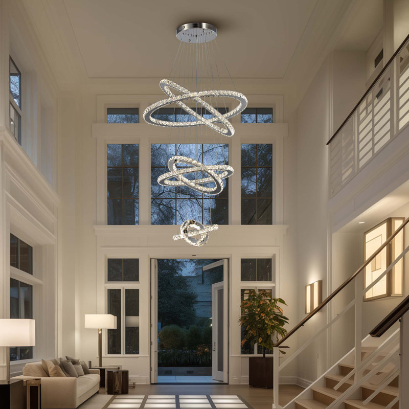 Tyese 6 - Light Led Tiered Chandelier