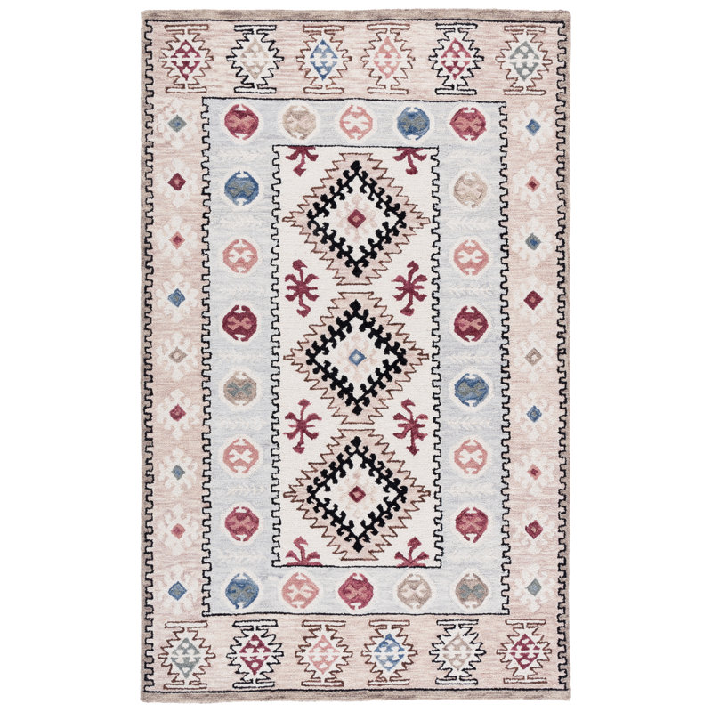 Metro 899 Hand Tufted 85% Wool; 15% Cotton Oriental Rug, Rectangle 4' x 6'