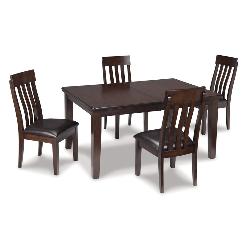 Haddigan Dining Table and 4 Chairs, 5