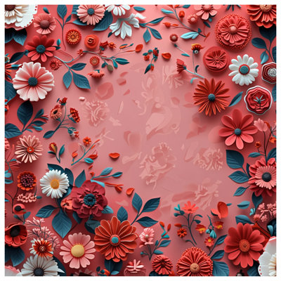 Tapisserie florale - Décoration murale nature