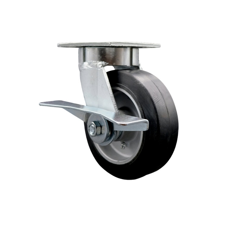 Kingpinle sur roulettes pivotantes en aluminium