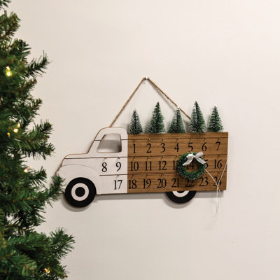 Support de calendrier de Noël Woodland