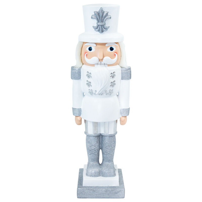 Sterling the Silver Christmas Nutcracker Statue - 37" H