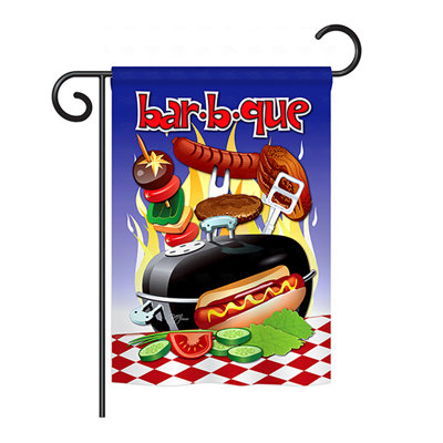 Double Sided Polyester Garden Flag