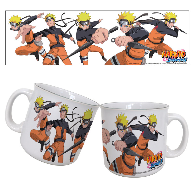 Naruto – Fight Action 20oz. Camper Mug