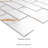 Calacatta Gold Subway 12 in. x 12 in. Matte Porcelain Mosaic Floor and Wall Tile
