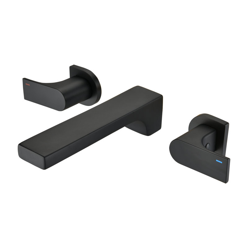 Wall Mounted Optional 2-handle Bathroom Faucet