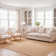 Auckland Jute/Sisal Beige/Yellow Area Rug