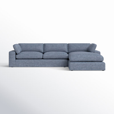 Asher 2 - Piece Upholstered Chaise Sectional