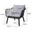 Huron Outdoor PP Club Chair (Set Of 2), Chair-1705551147