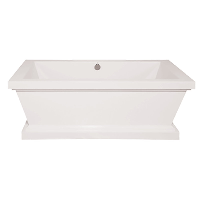 DaVinci 70'' x 36'' Air Acrylic Bathtub, Polished Chrome