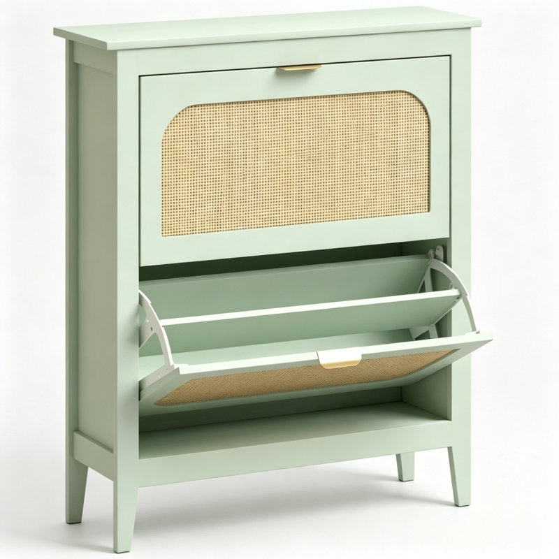 14 Pair Shoe Storage Cabinet