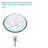 Bathroom Artistic Tempered Glass Vessel Bathroom Sink With Pop-Up Drain, Clear