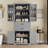 Storage Cabinet With Storage Shelves, 2 Drawers, Bathroom Cabinet With Adjustable Shelf-1426622847