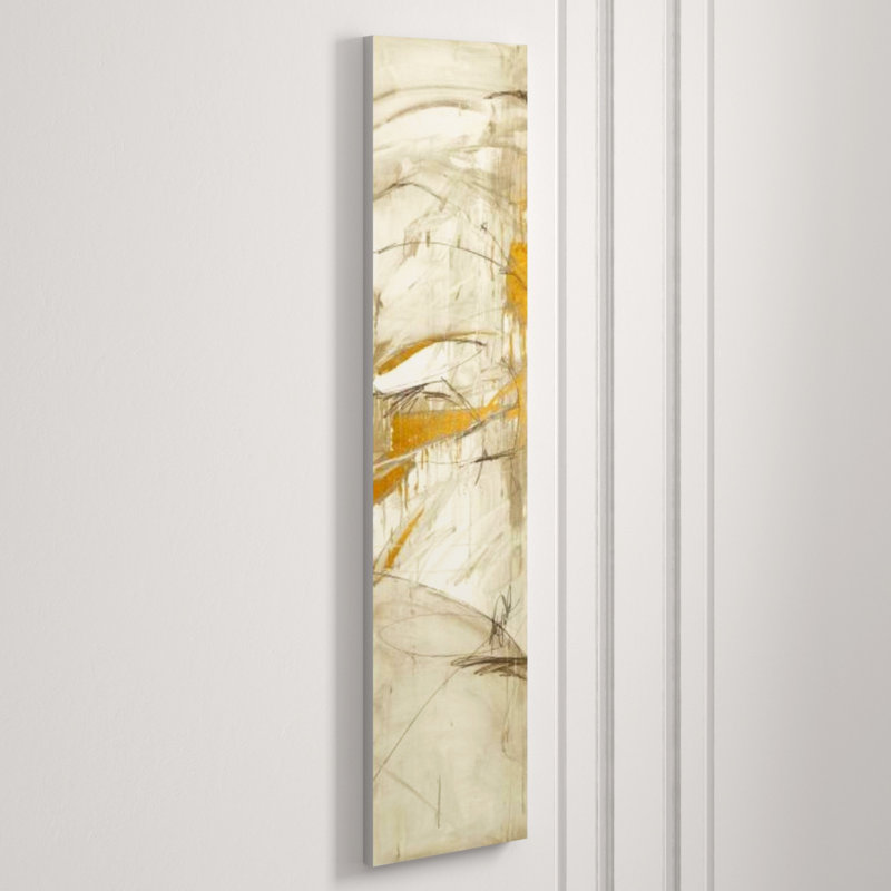 It Is Written On My Heart II Painting by Kelly O'Neal, Glass Coat
