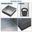 Double tablette 13 "x 25" en acier inoxydable pour niche de douche-373664025