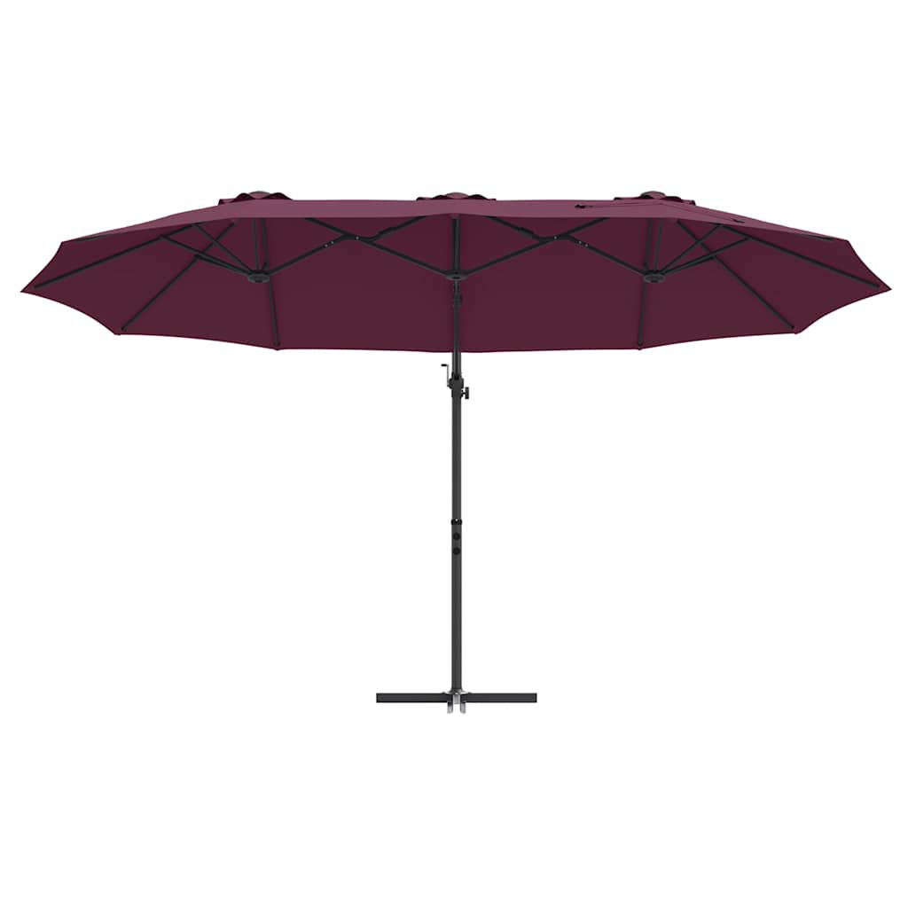 Umbrella Polyester and Aluminium Outdoor Parasol Garden Shade Terrace