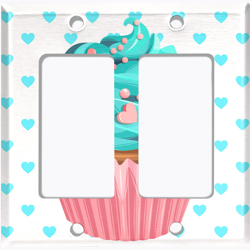 Plaque murale berçante Cupcake