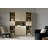 Liora Wide Set Of Bookcase And 2 Narrow 5-Shelf Bookcases-106679499