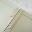 Satin Brass Slim Squared D-Bar Handles -122026799