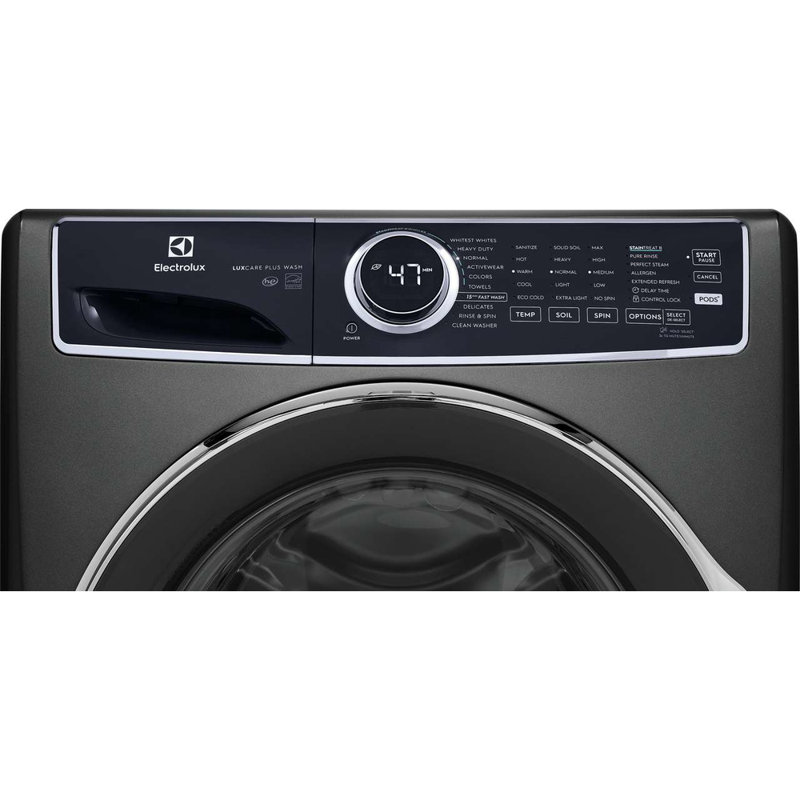 Electrolux Front Load Perfect Steam Washer With Luxcare Plus Wash - 4.5 Cu. Ft., Titanium