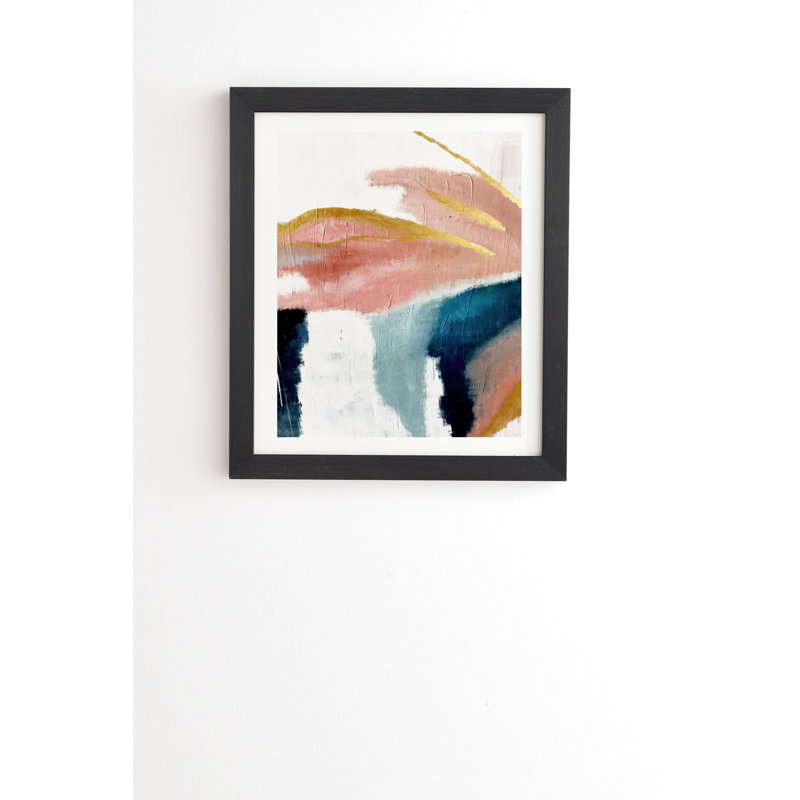 «Exhale», reproduction d'impression, H 10 po x l 8 po x P 2 po, Toile tendue, Pas de tapis