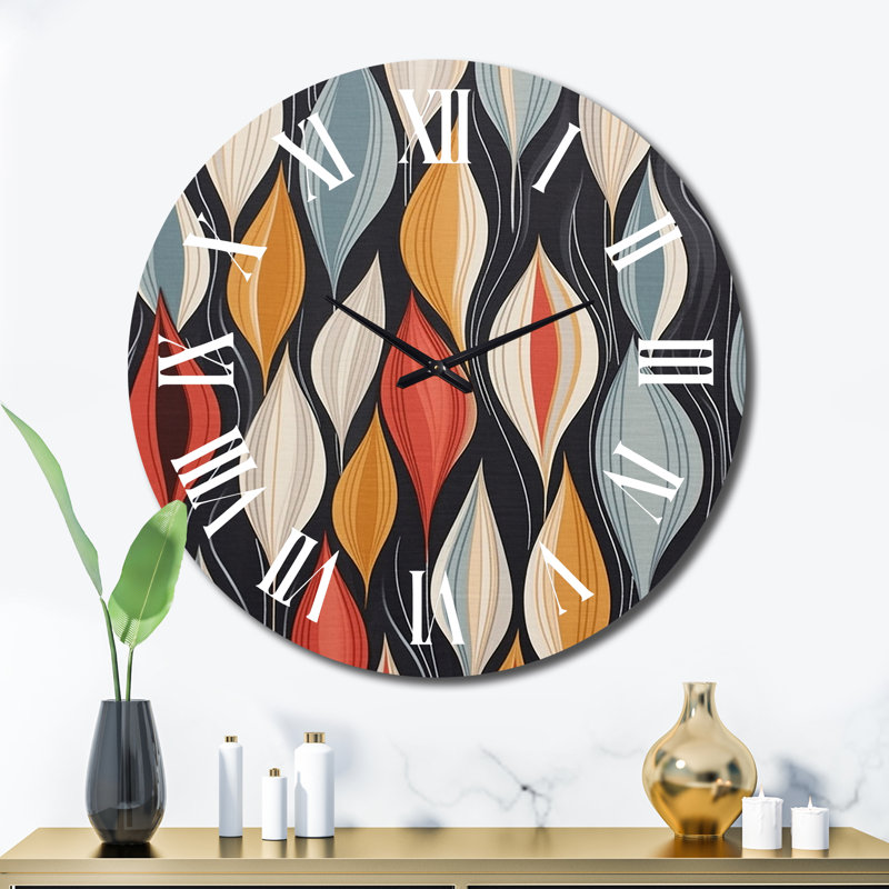 Metal Wall Clock, Extra Large