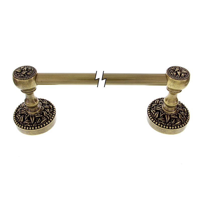 San Michele Towel Bar, Antique Brass, 2.43" H x 32.38" W x 2.43" D