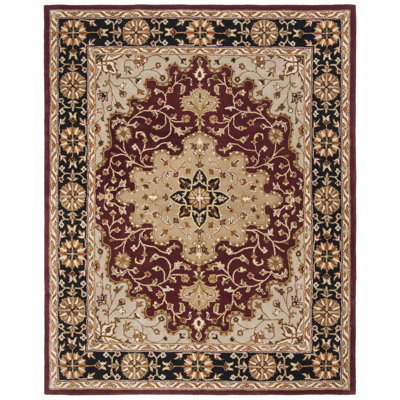 Balthrop Hand Tufted Wool Oriental Rug