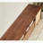 Walnut TV Cabinet Retro with Rattan