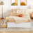 Queen Size Wooden Bed Frame with  Rolling Storage Drawers Wood Slat Support-1520896358