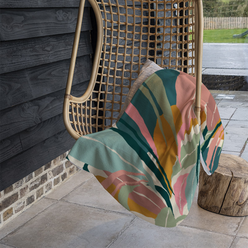 Doneld Plain Weave / Muslin Throw Blanket
