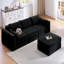 Canapé modulaire modulaire (noir)