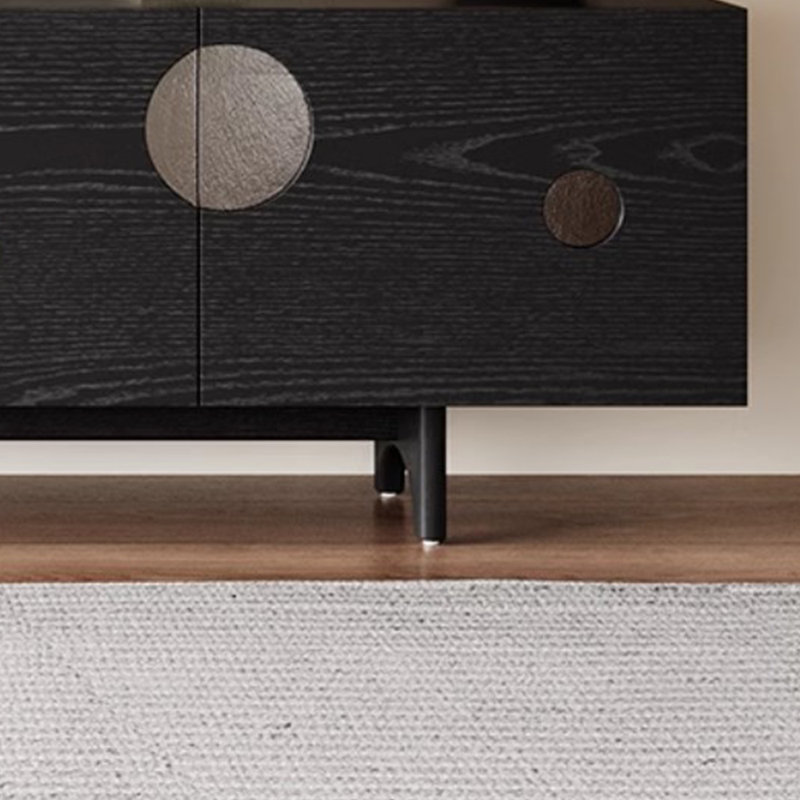 Meuble télé en bois massif de luxe Design