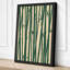 Bamboo in Green Japandi - Wrapped Canvas-1049243514-1049243519