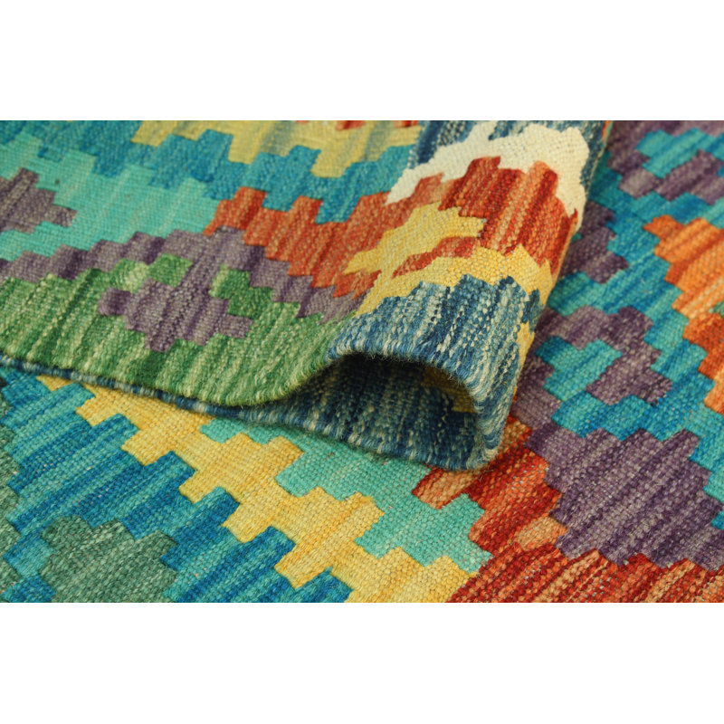 Flatweave Pouran Red Rug