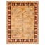 Tapis unique en laine nouvel âge 9 pi 2 po x 12 pi brun clair Pymont