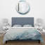 Ensemble de housse de couette Soft Color Minimal Beach Wave I - Coastal Beach-107147911