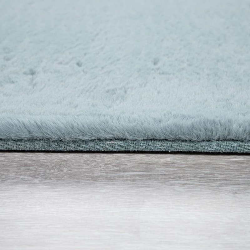 Todmorden Solid Colour Shag Area Rug, Rectangle 160 x 230cm