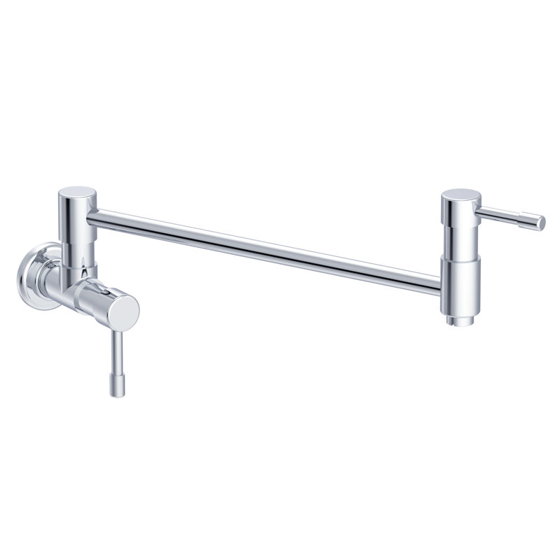 Melrose Wall Mount Pot Filler, Chrome