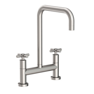 East Square Kitchen Bridge Faucet
