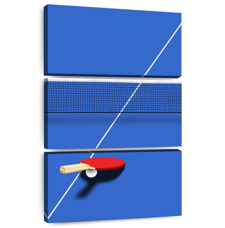 Sireci Pingpong, 50" H x 32" W